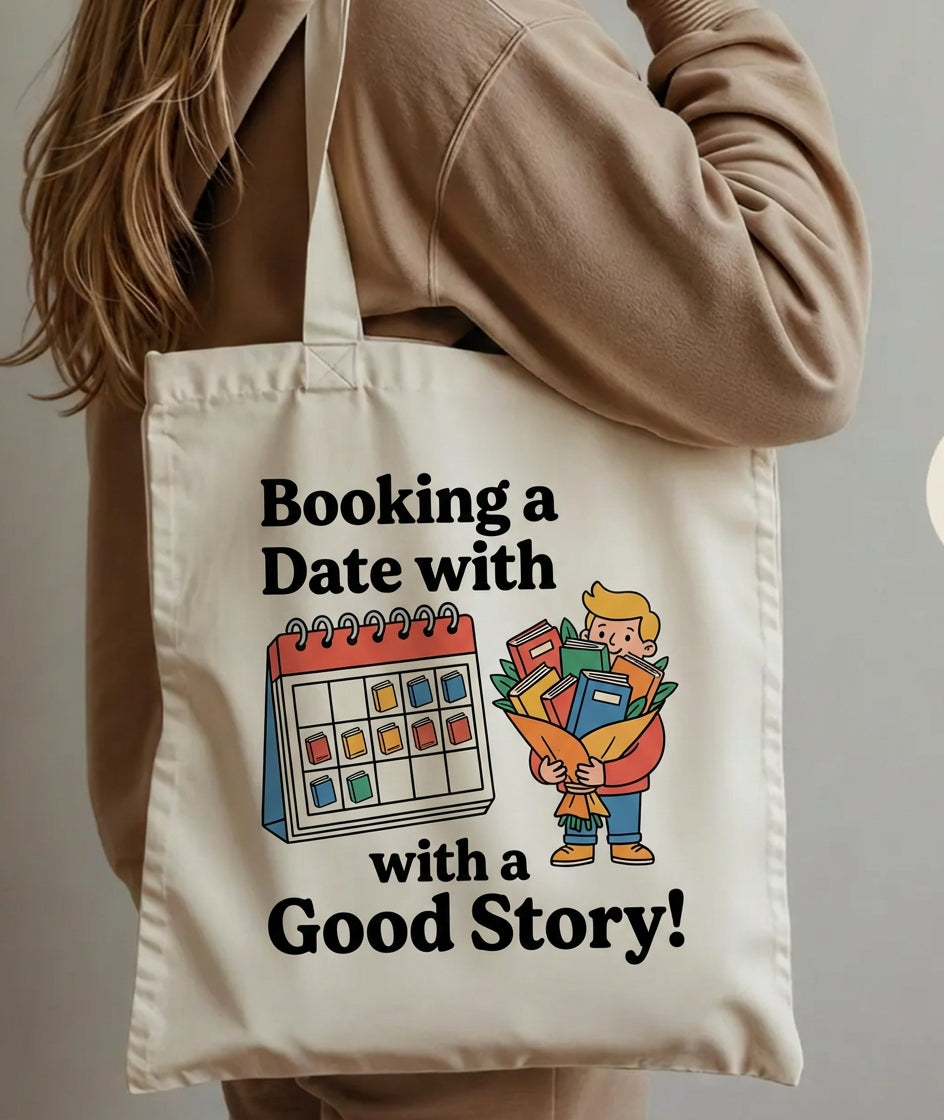 Date Your Next Adventure Storylover Bag Canvas Tote Bag