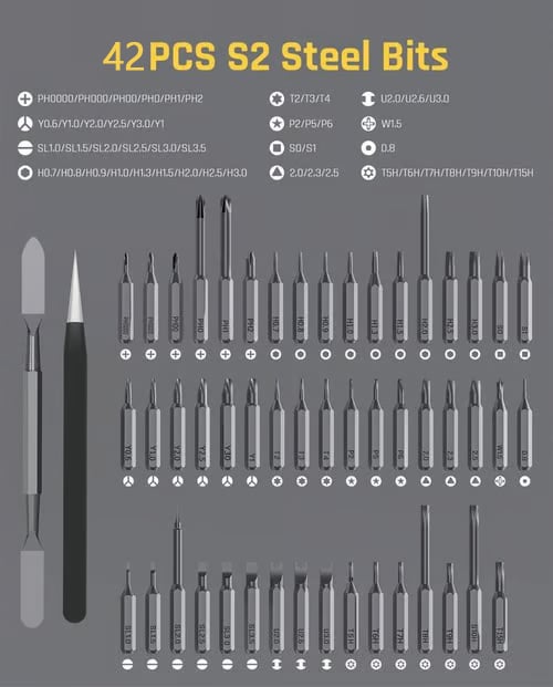 44-in-1 Precision Screwdriver Set 12
