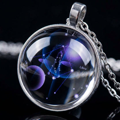 Crystal Ball Macro Detail - Constellation Pattern