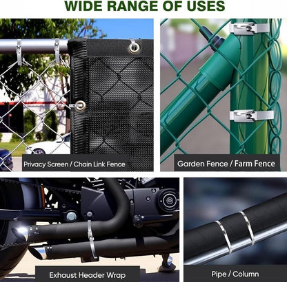 Stainless Steel Cable Tie Gun with Metal Zip Ties 7