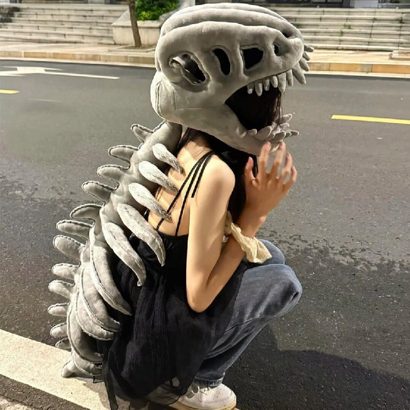 Realistic Dinosaur Skeleton Costume Set 11