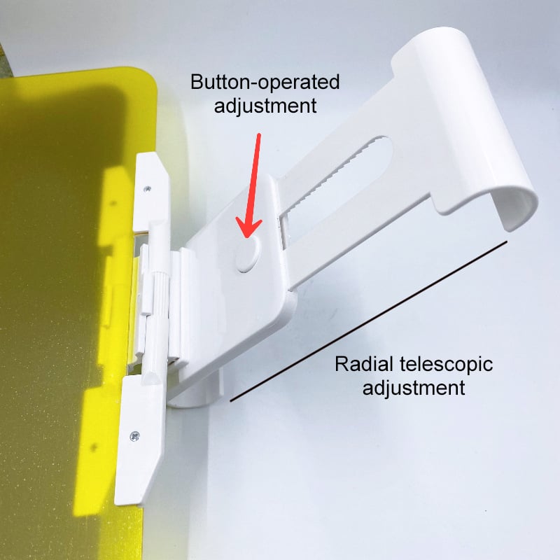 Sun Visor for Car Universal Anti-Glare Polarized Visor Extender 4