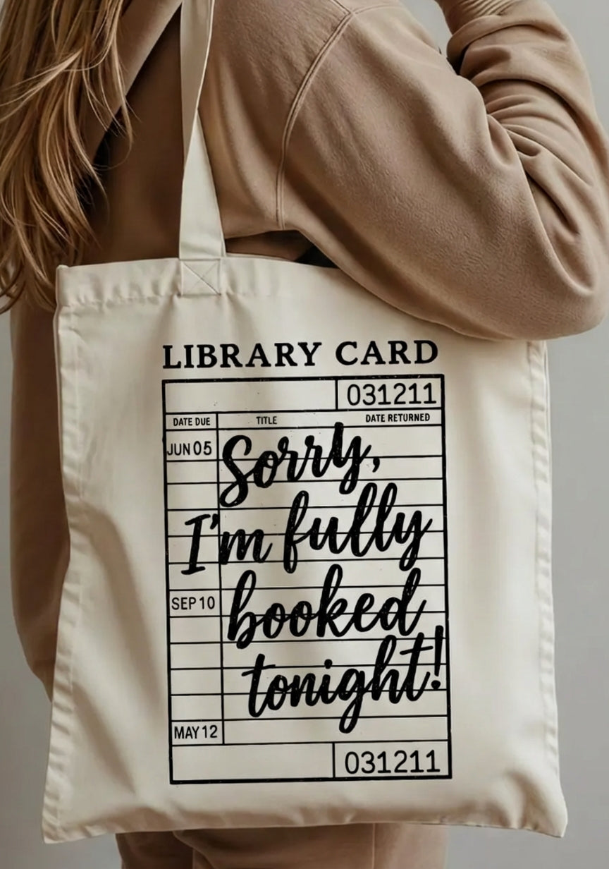 Cozy Bookworm's Dream Bag Canvas Tote Bag