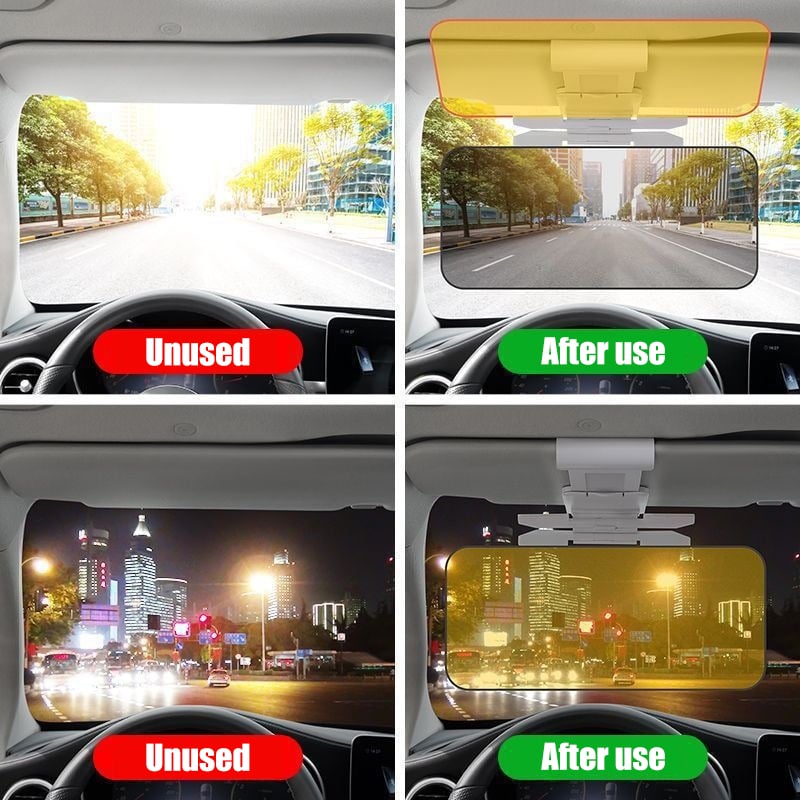 Sun Visor for Car Universal Anti-Glare Polarized Visor Extender 3
