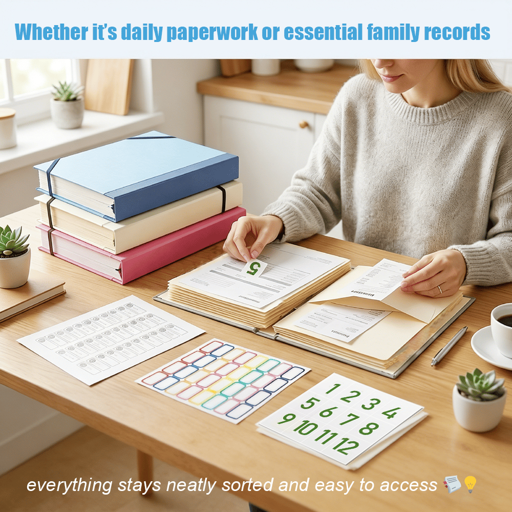 Document Organizer Binder 5
