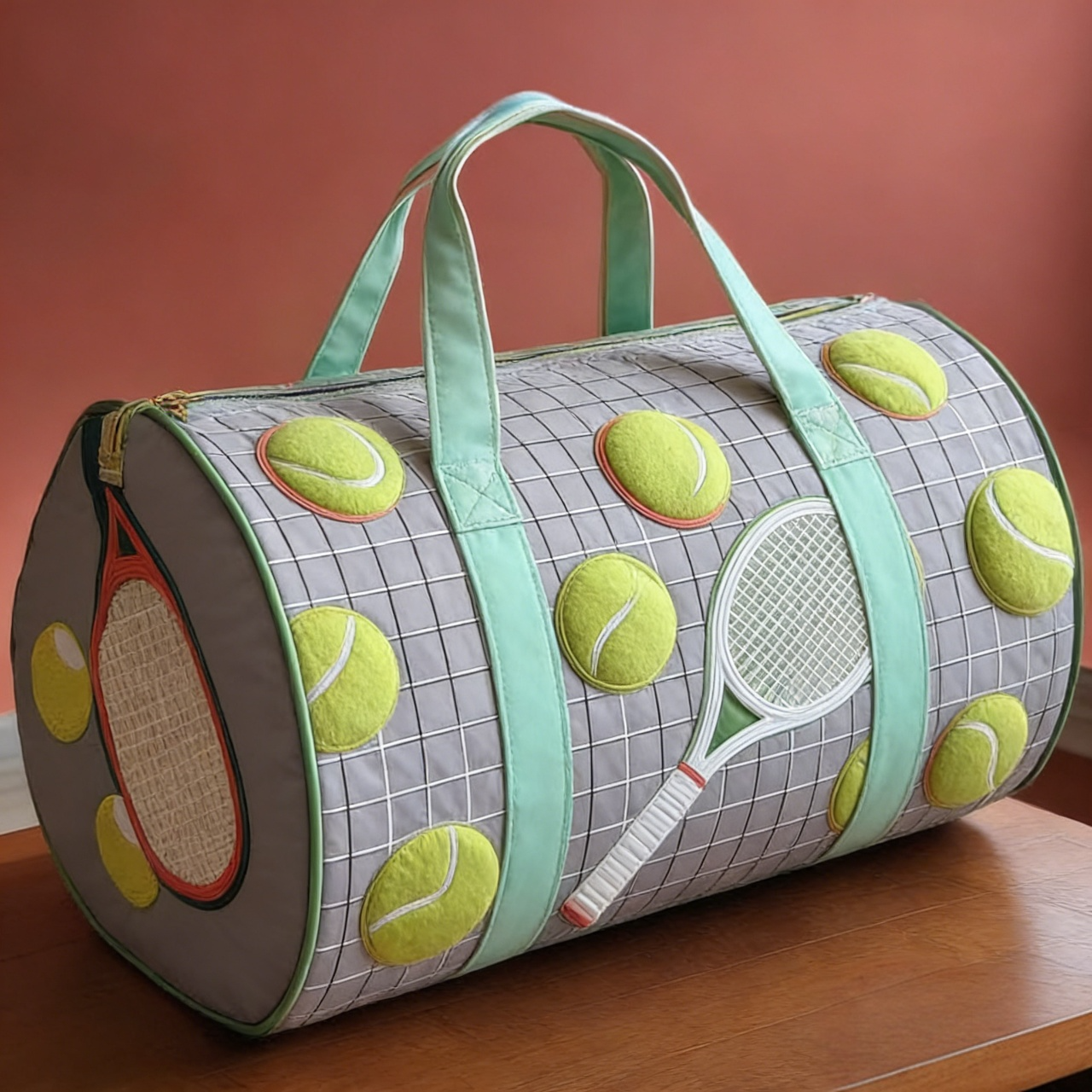 Stylish & Spacious Tennis Duffle Bag for Daily Use-QT3
