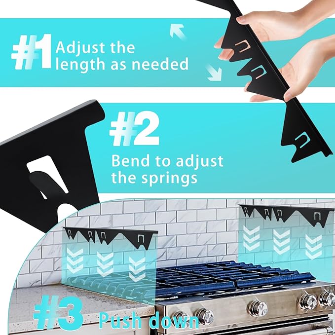Retractable Stainless Steel Stove Gap Covers 4
