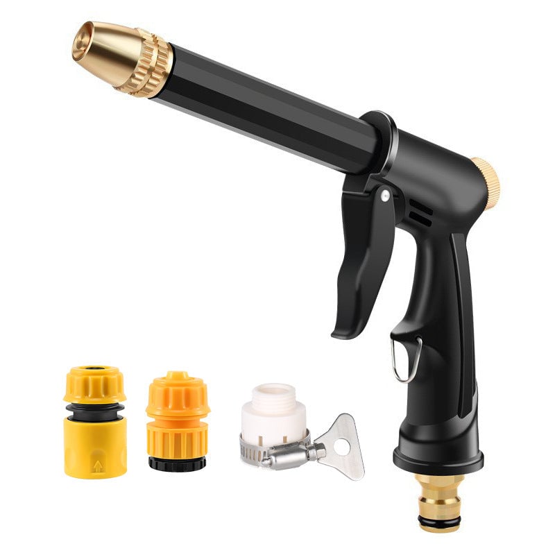 FathersDayGift Portable High Pressure Water Sprayer, Adjustable Garden Hose Nozzle Sprayer, Car Washing & Maintenance To 1