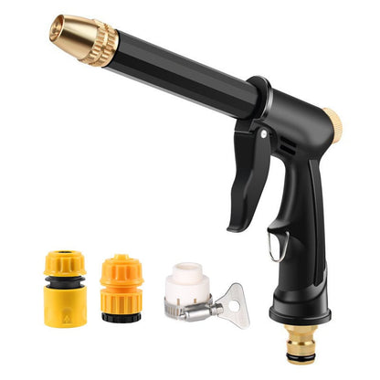 FathersDayGift Portable High Pressure Water Sprayer, Adjustable Garden Hose Nozzle Sprayer, Car Washing & Maintenance To 1