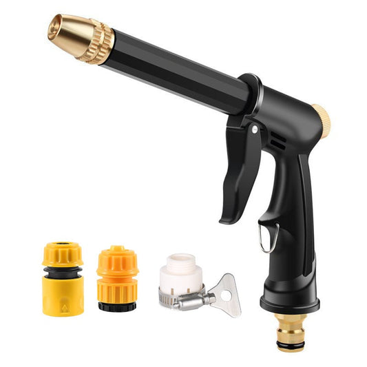 FathersDayGift Portable High Pressure Water Sprayer, Adjustable Garden Hose Nozzle Sprayer, Car Washing & Maintenance To 1