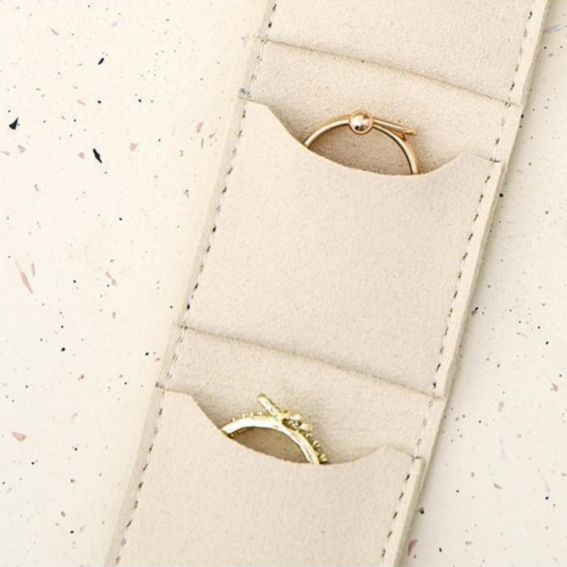 3-Piece Mini Travel Jewelry Bag