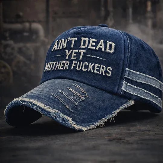 Ain't Dead Yet Vintage Trucker Cap 2