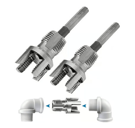 Pipe Tapping and Threading Tool | Dual-Specification Compatible 3