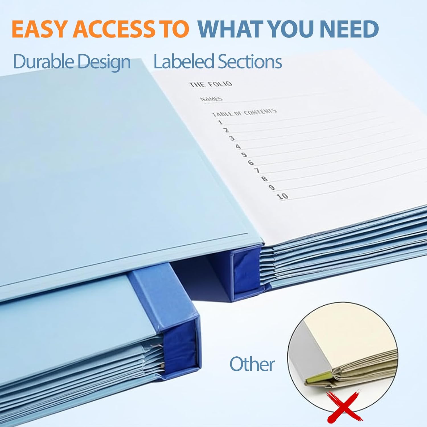 Document Organizer Binder 4