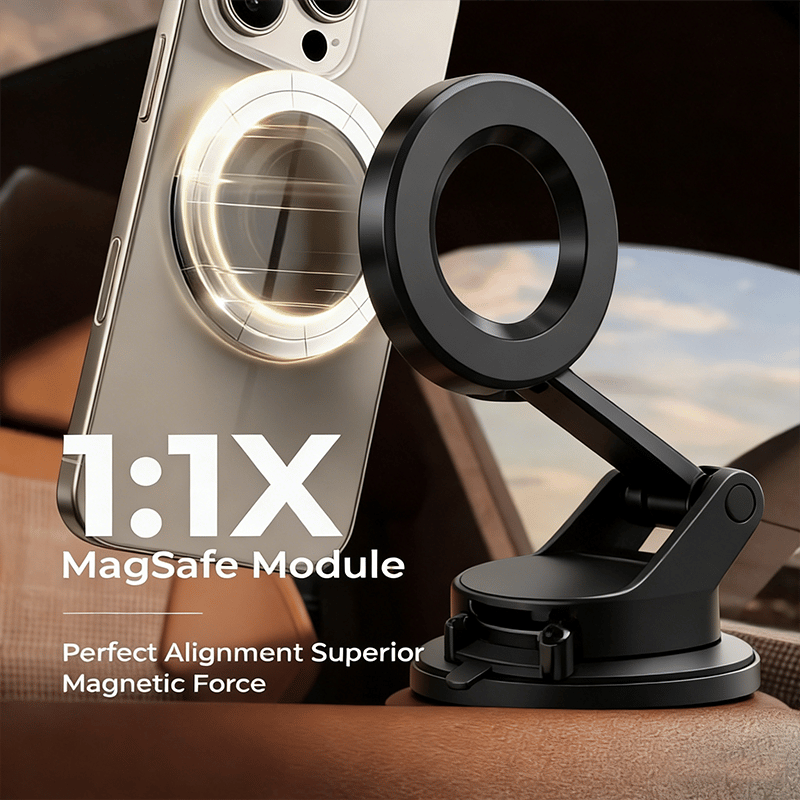 360°Vacuum Car Phone Holder 2