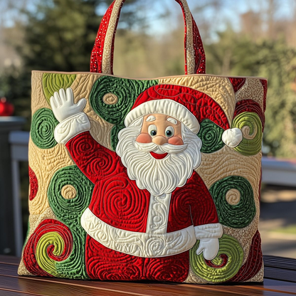 Christmas quilted quilt  Christmas bag