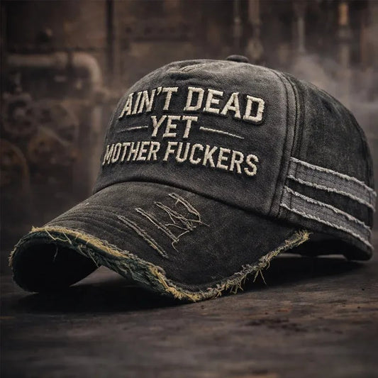 Ain't Dead Yet Vintage Trucker Cap 1