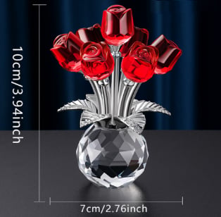 Eternal Colorful Rose Ornament 12
