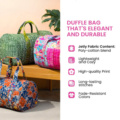 Heritage Paw Quilted Duffle Bag