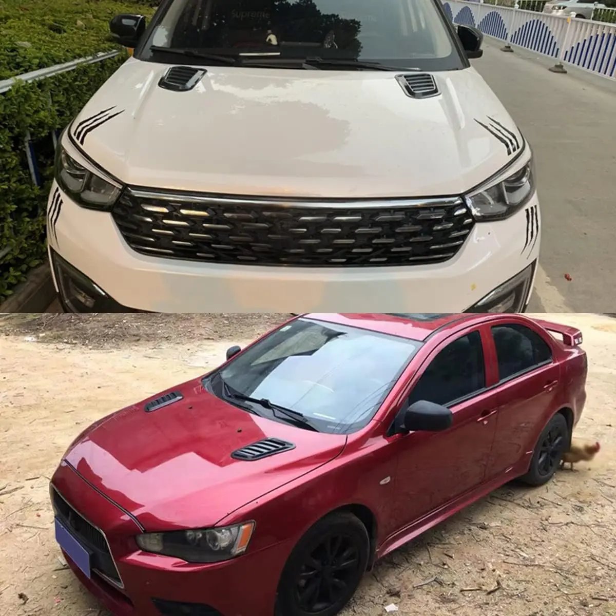 2PCS Universal Hood Air Vents 9