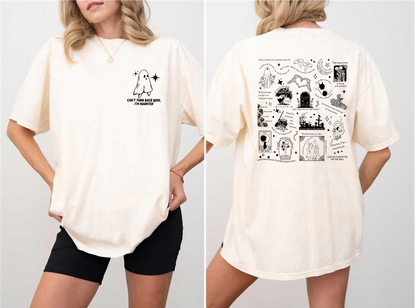 T-shirt/sweat-shirt effrayant pour Halloween, avec paroles de chansons d'Halloween