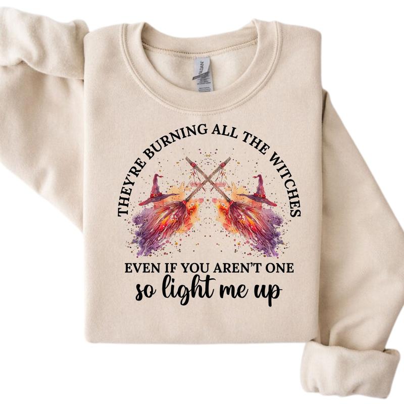 Swiftie They Are Burning All The Witches So Light Me Up Shirt