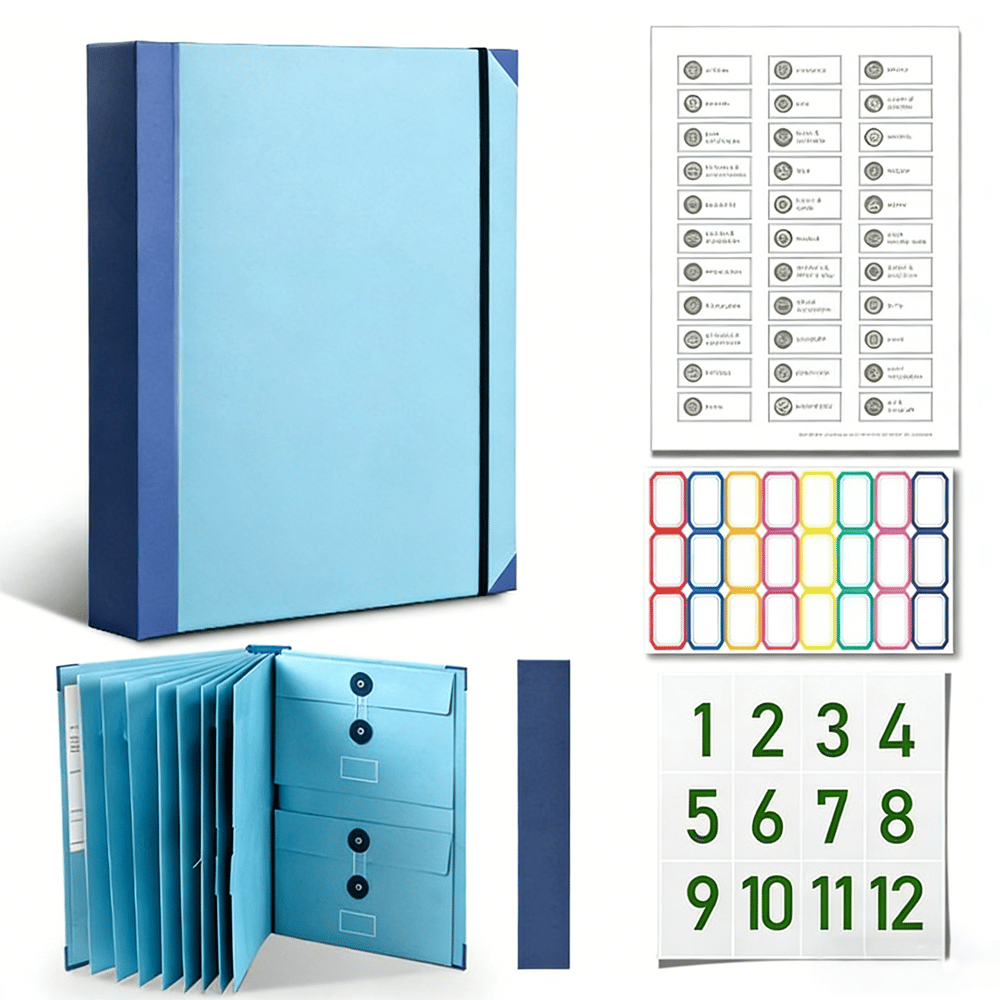Document Organizer Binder 12