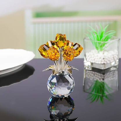 Eternal Colorful Rose Ornament 11
