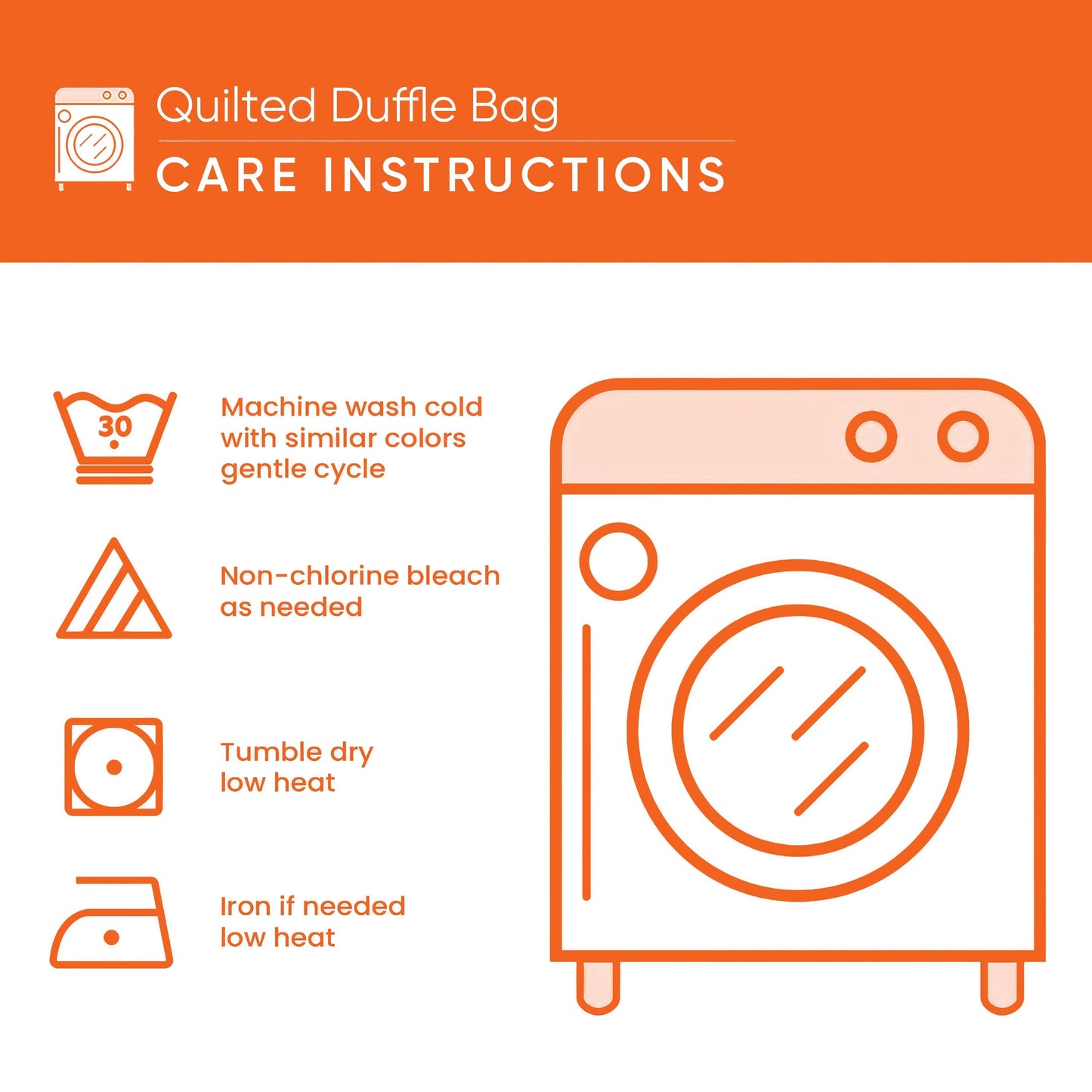 Yellow Hippie Van Quilted Duffle Bag GFTOXM411