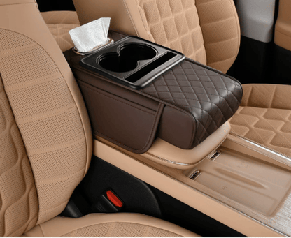 Multifunctional PU Leather Car Armrest Box Mat 10