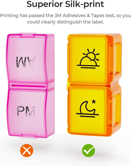 Monthly AM/PM Pill Organizer 5