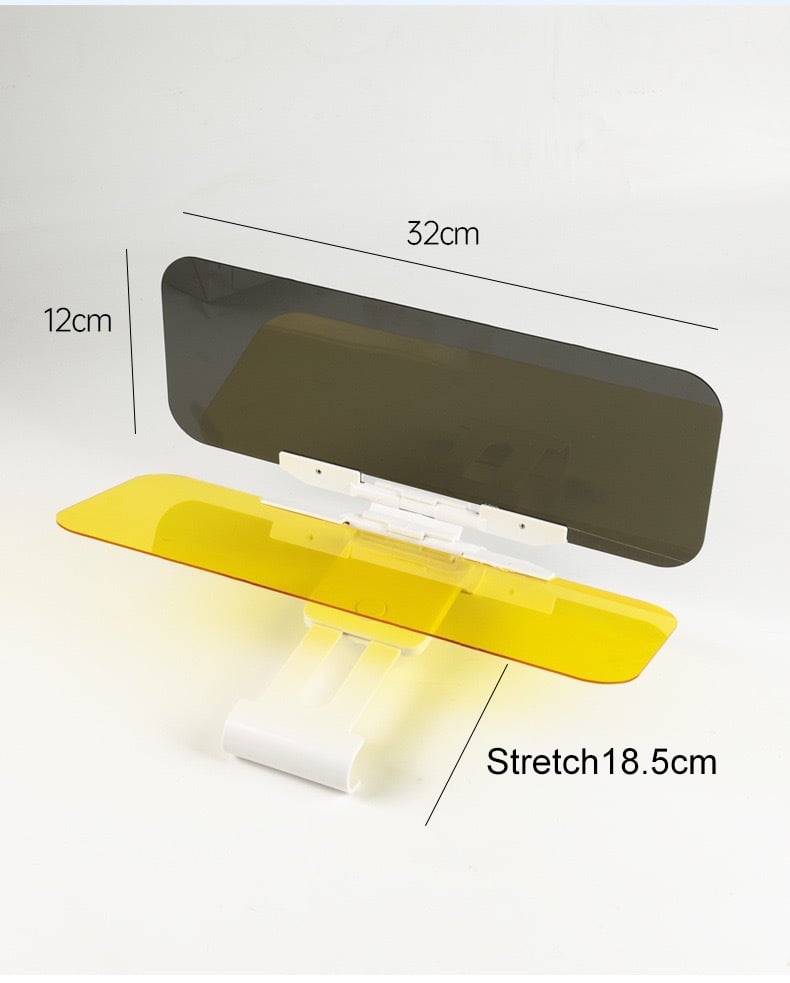 Sun Visor for Car Universal Anti-Glare Polarized Visor Extender 5