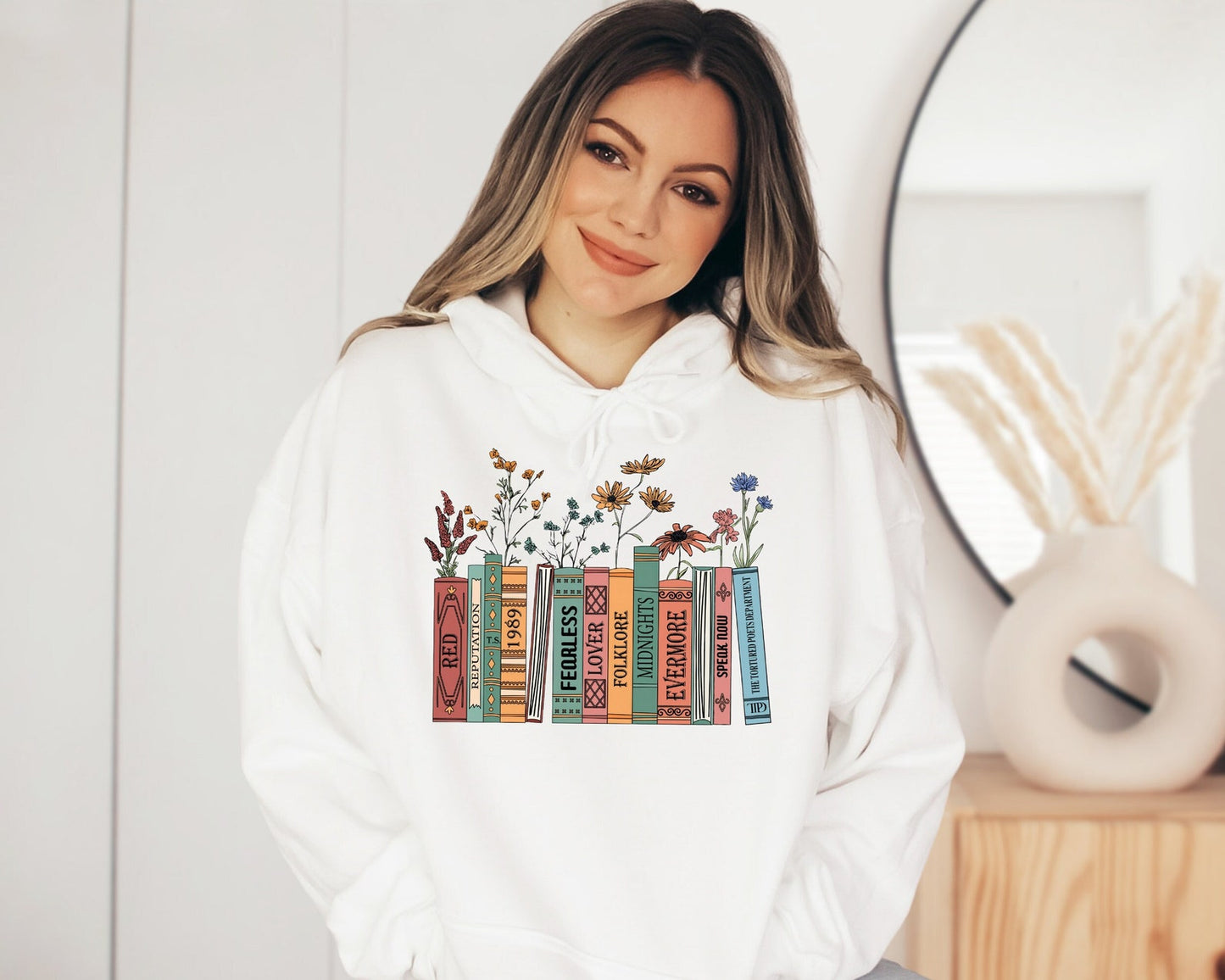 Sweat-shirt Swiftie Albums As Books avec le dernier album