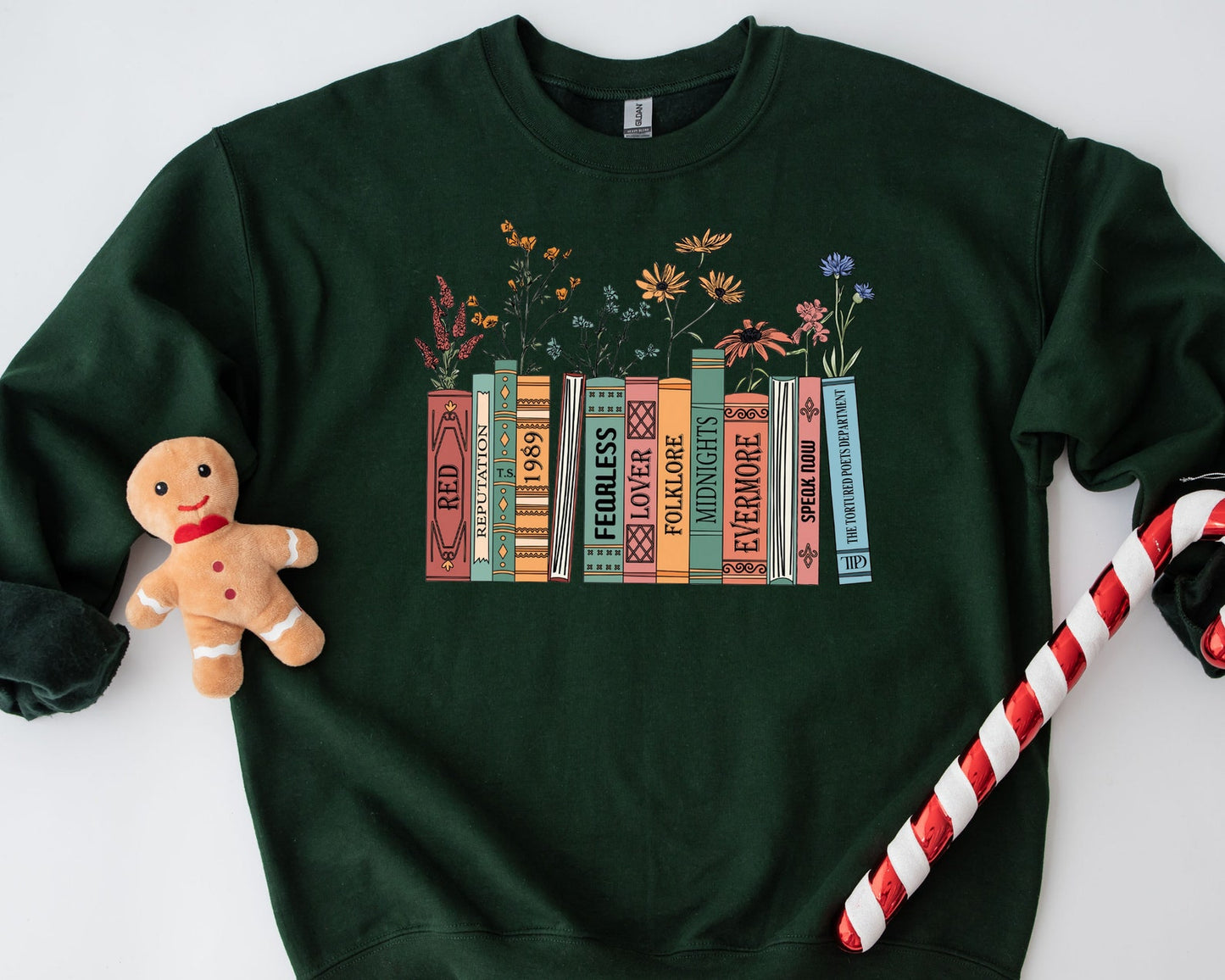 Sweat-shirt Swiftie Albums As Books avec le dernier album