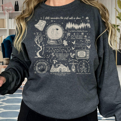Sweat-shirt de la collection de Noël Swifties Swiftmas, pull d'hiver confortable Swifties