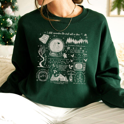 Sweat-shirt de la collection de Noël Swifties Swiftmas, pull d'hiver confortable Swifties