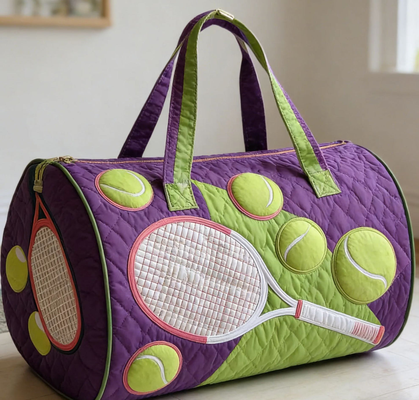 Stylish & Spacious Tennis Duffle Bag for Daily Use-QT12