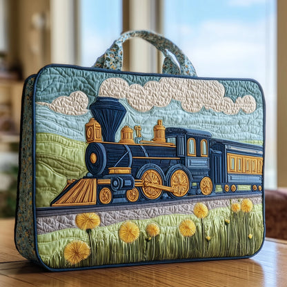 Train Quilted Tote Bag GFTONT1760