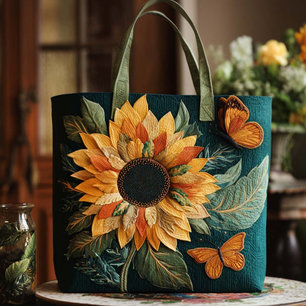 Simple Joy Quilted Tote Bag