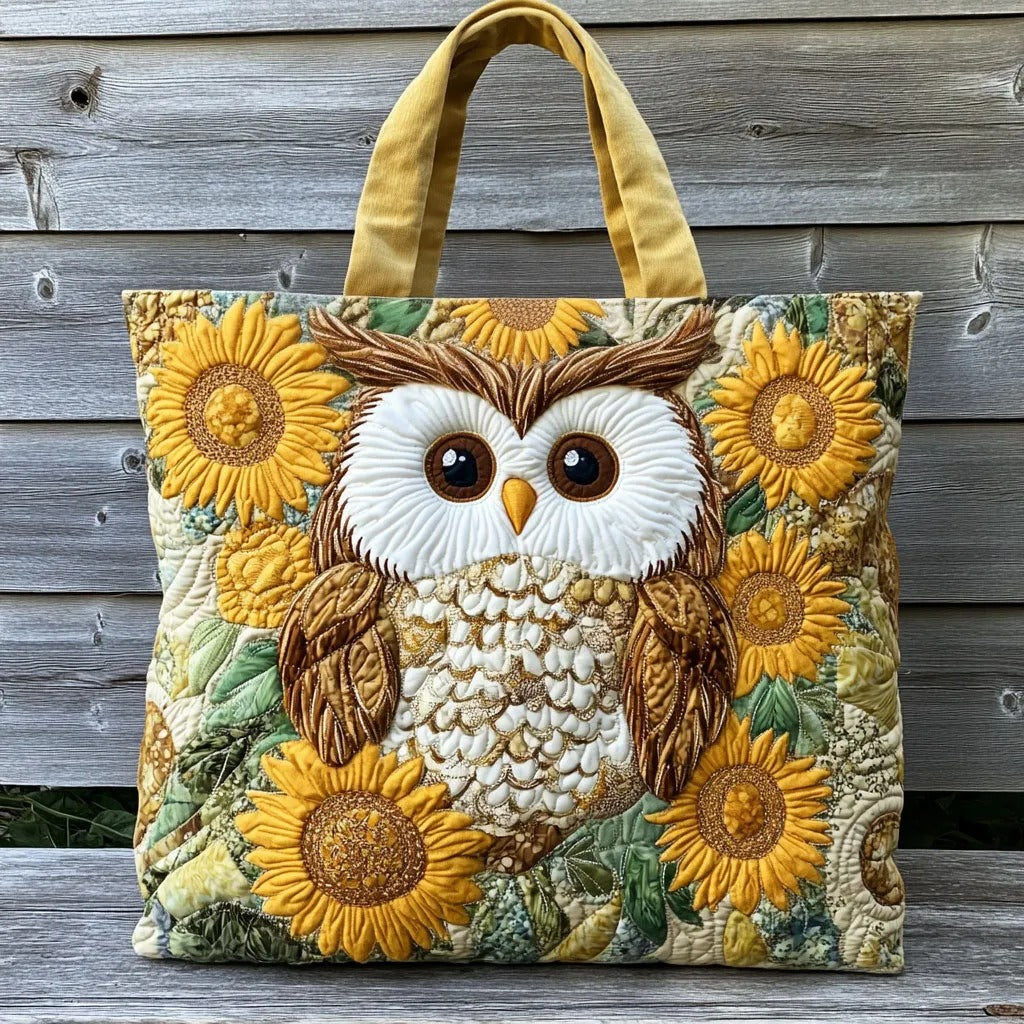 Bloomwise Quilted Tote Bag