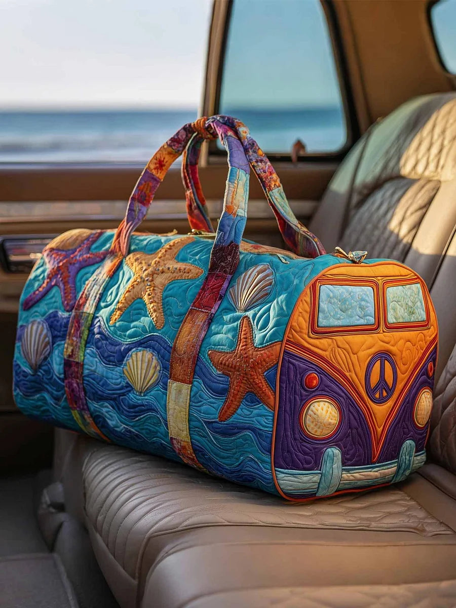 Beach Van Quilted Duffle Bag JF24816