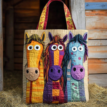Yeehaw Vibes QuiltedTote Bag
