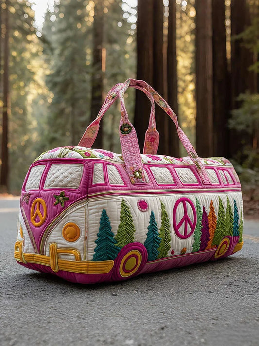 Camping Van Quilted Duffle Bag