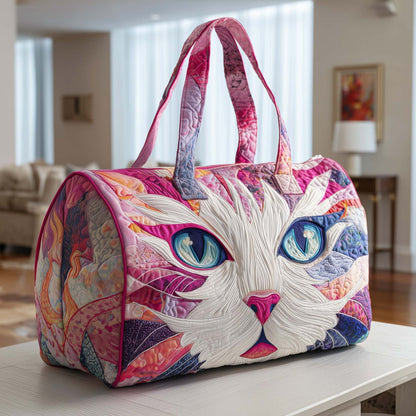 Catitude Quilted Duffle Bag