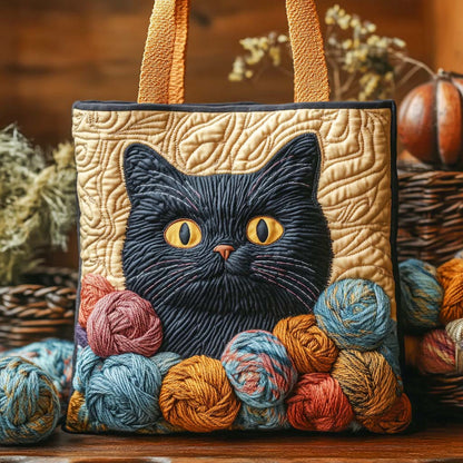 Thread Watcher Quilted Tote Bag