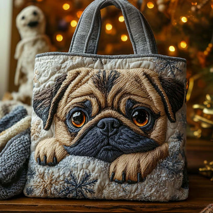 Cozy Lookout Quilted Tote Bag