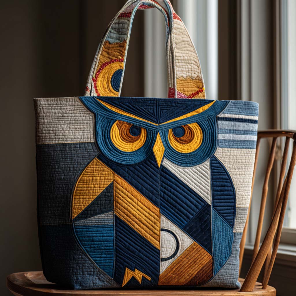 Light Guardian Quilted Tote Bag