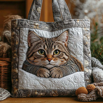 Classic Tabby Quilted Tote Bag