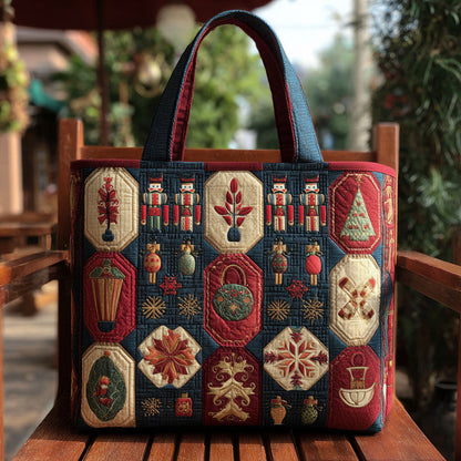 Starlit Joy Quilted Tote Bag