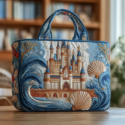 Ocean Breeze Quilted Tote Bag